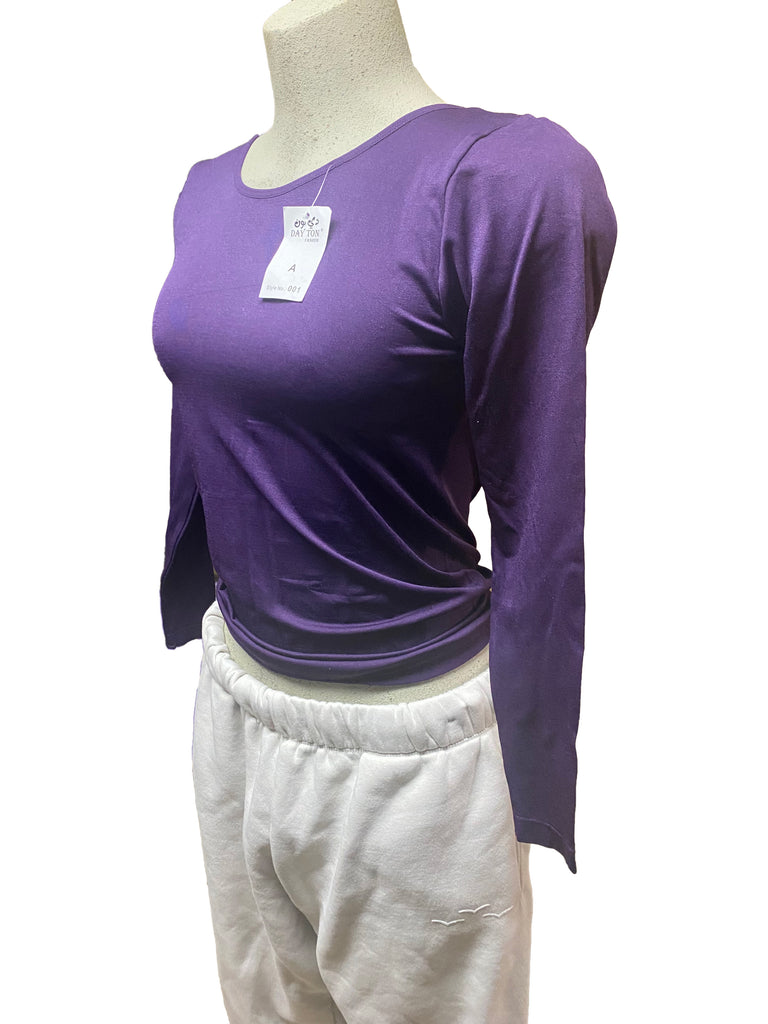 Dayton Long Sleeve Basic Top - OS (New with Tags)