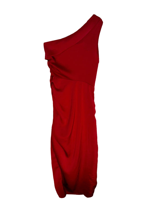 SHEIN Belle One-Shoulder Red Dress - Size M (New with Tags)