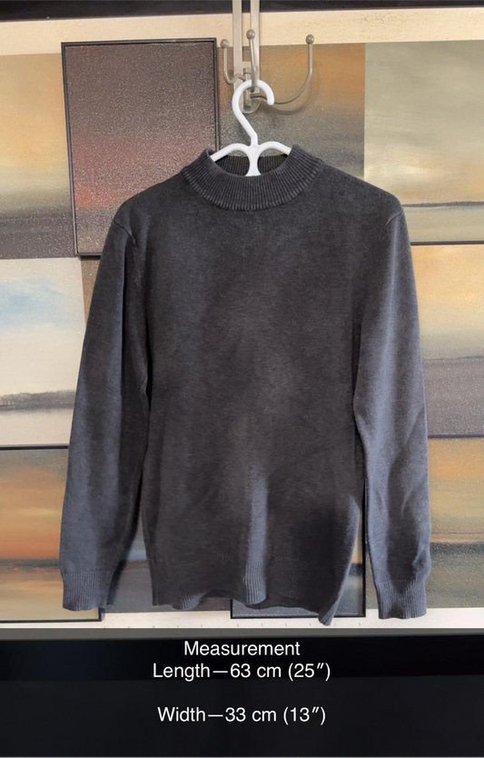 Grey Crew Neck Sweater