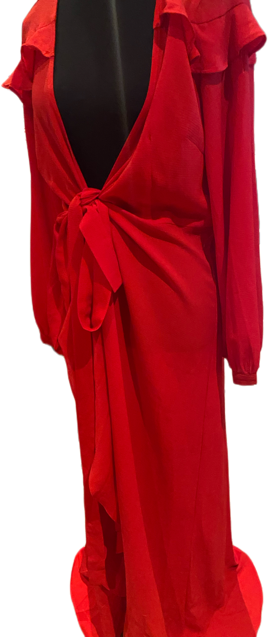 Spicy Red Elegance Dress