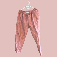 Coral Shimmer Layering Pants