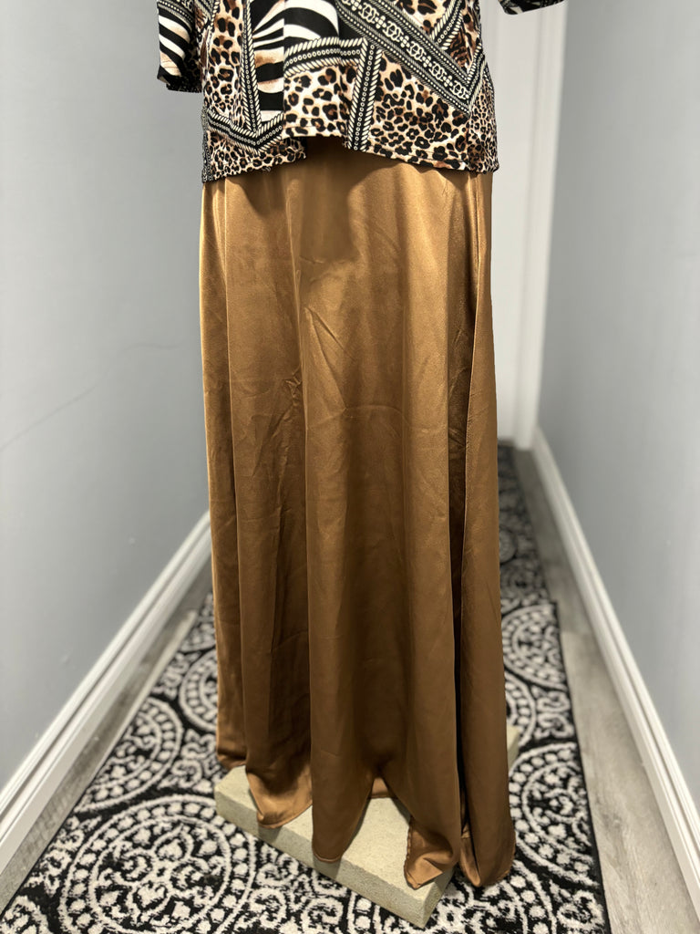 Remix Café Satin Skirt