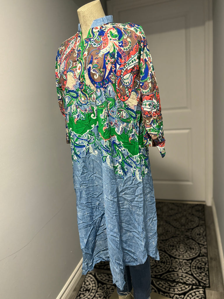 XXL Patterned Tunic