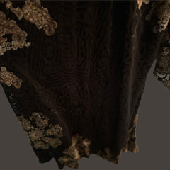 Velour Patterned Elegant Abaya