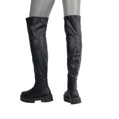 Women’s Over-the-Knee Black Boots – Size 11