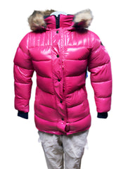 NWT Red Fur-Hood Coat
