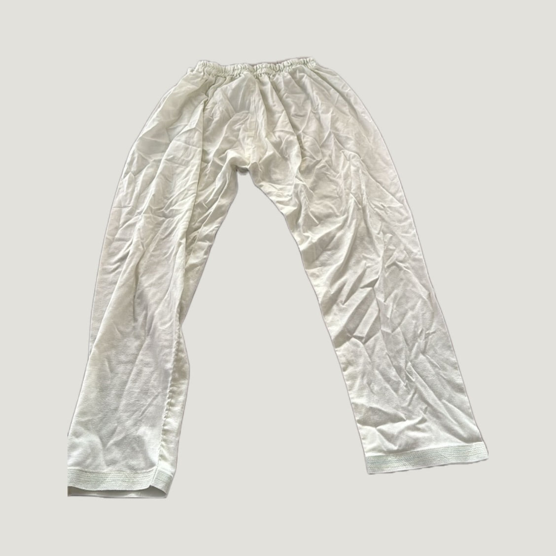 White Layering Pants