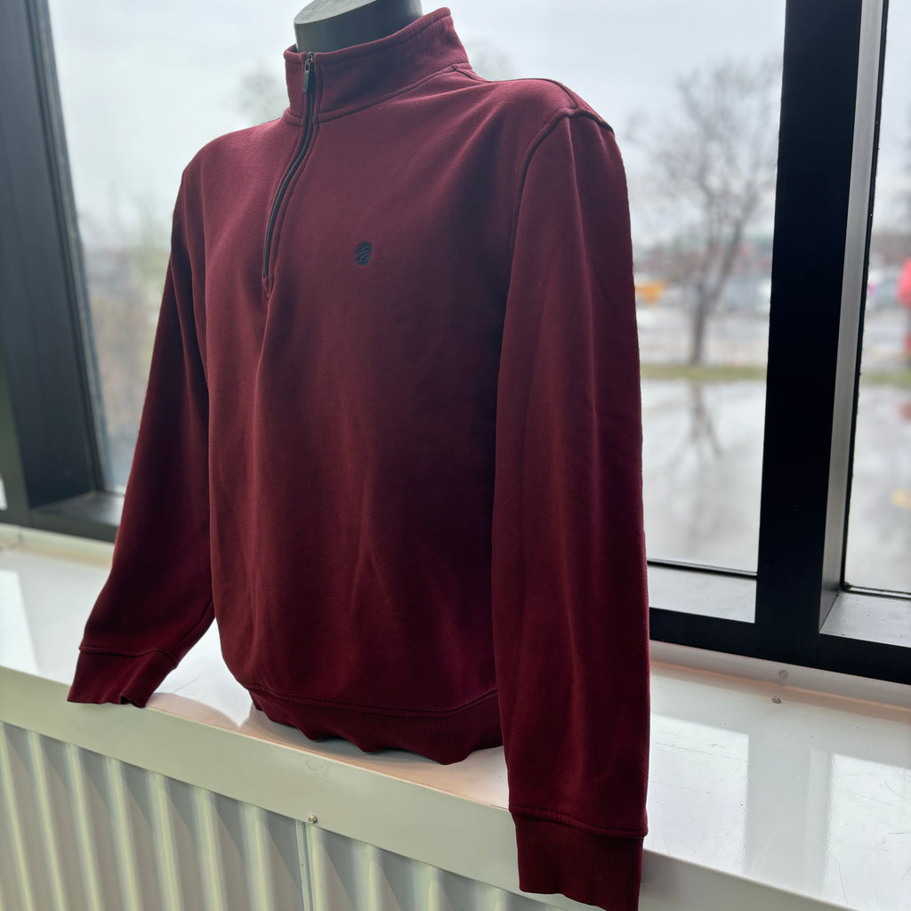 Izod Red Zip Sweater