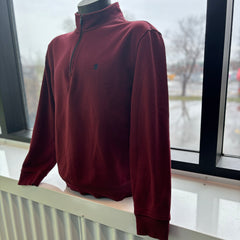 Izod Red Zip Sweater
