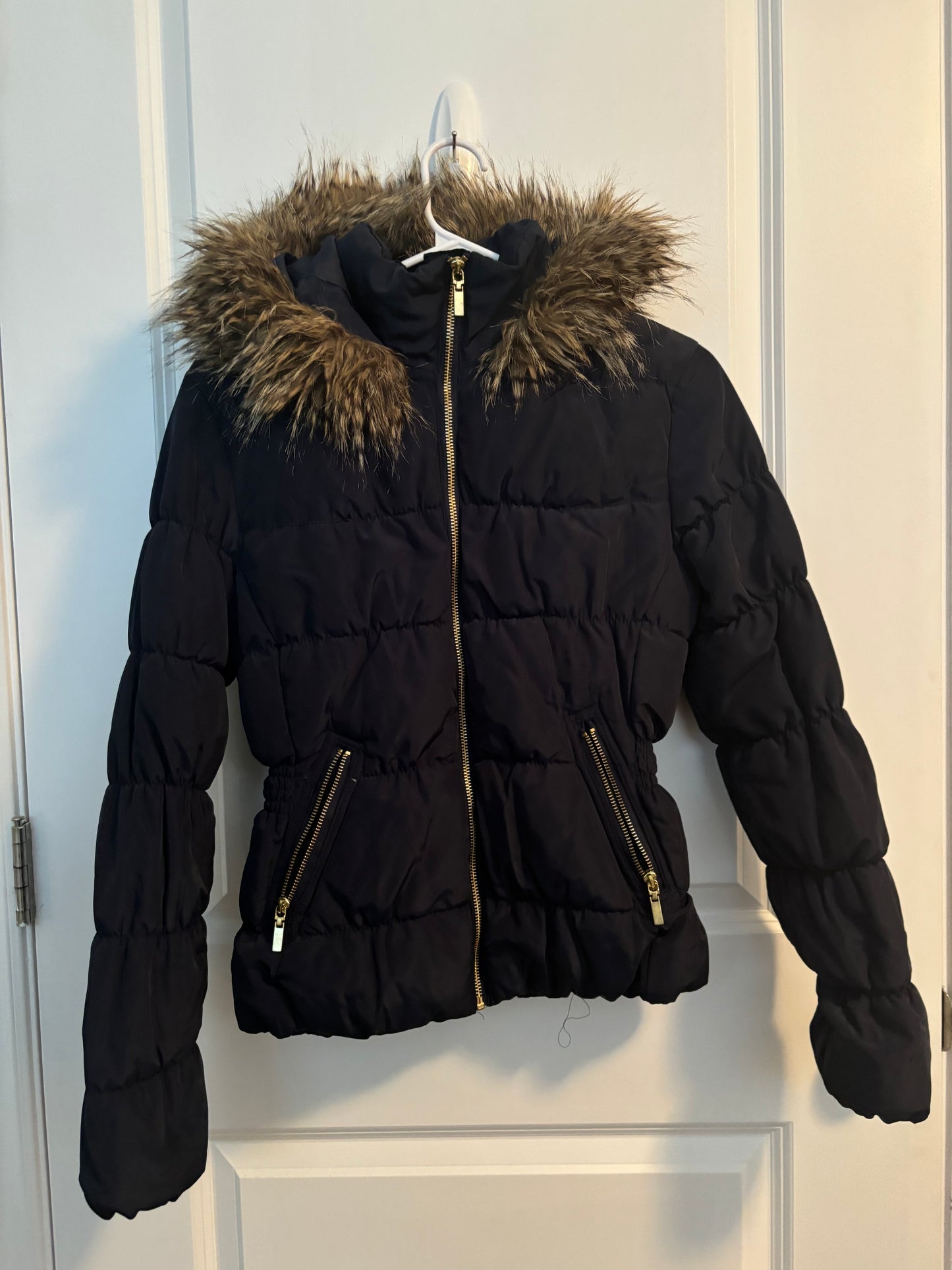 H&M Divided Navy Coat