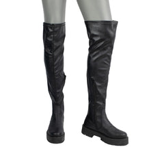 Women’s Over-the-Knee Black Boots – Size 11