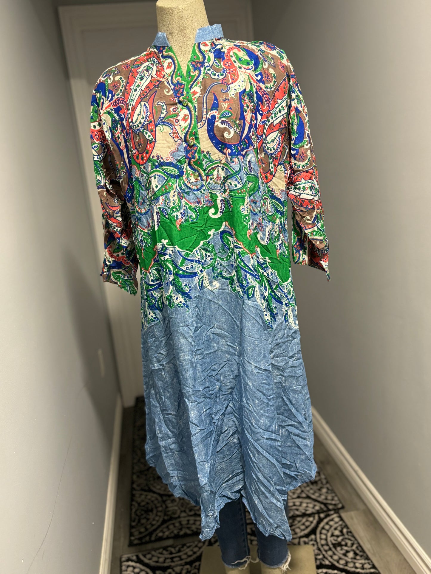 XXL Patterned Tunic