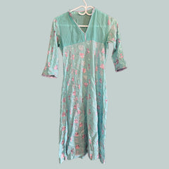 Teal & Rose Kurta