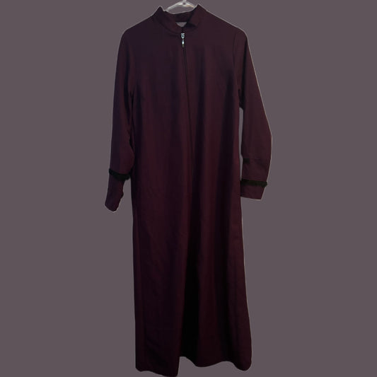 Laruj Deep Purple Winter Abaya