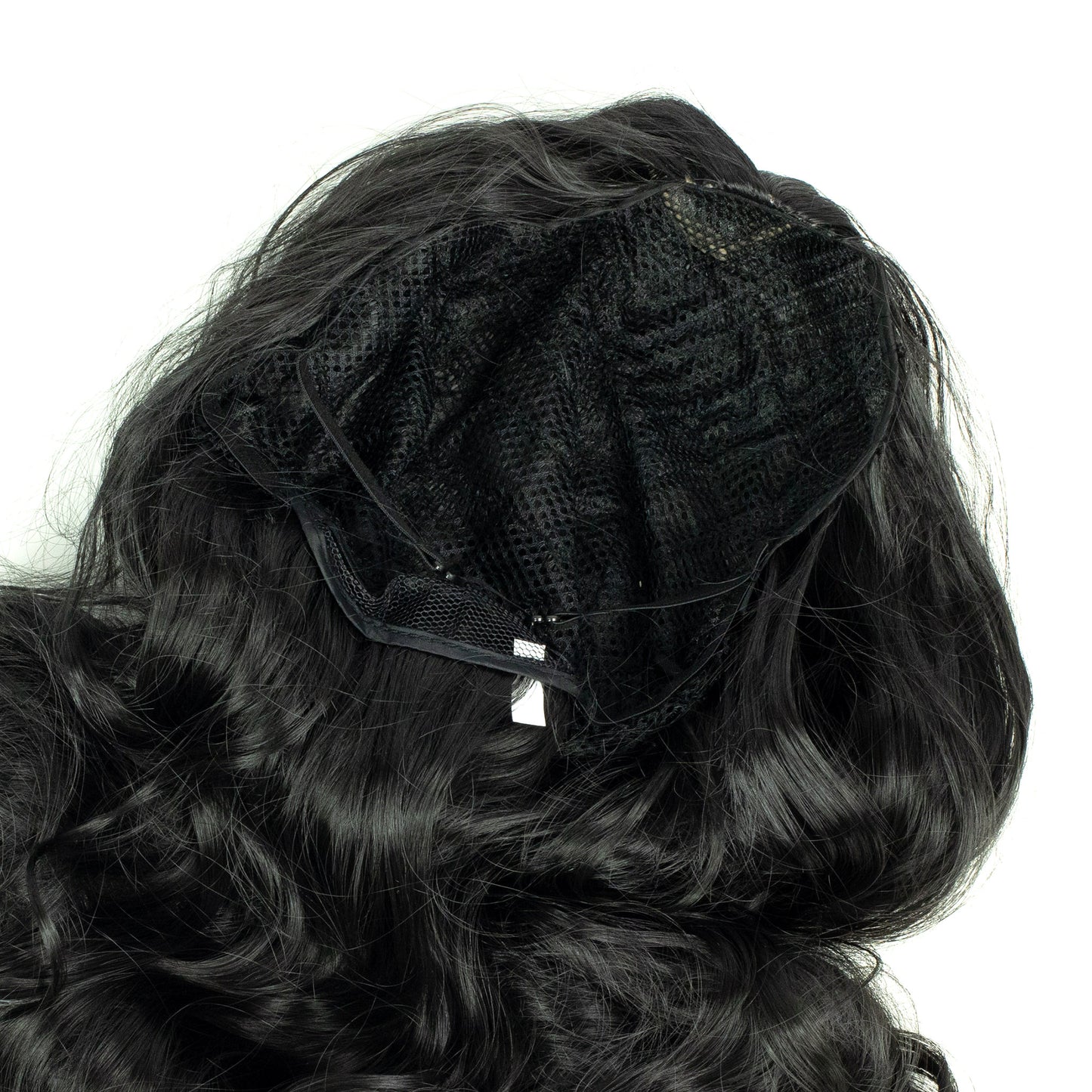Long Wavy Synthetic Wig – Black