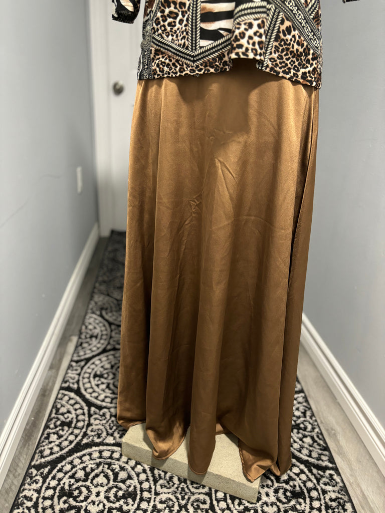Remix Café Satin Skirt