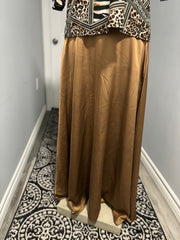 Remix Café Satin Skirt