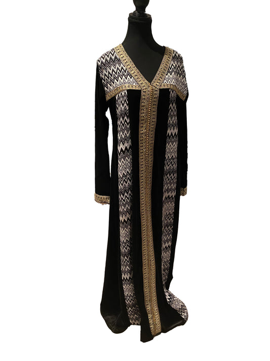 Stripe Classic Abaya