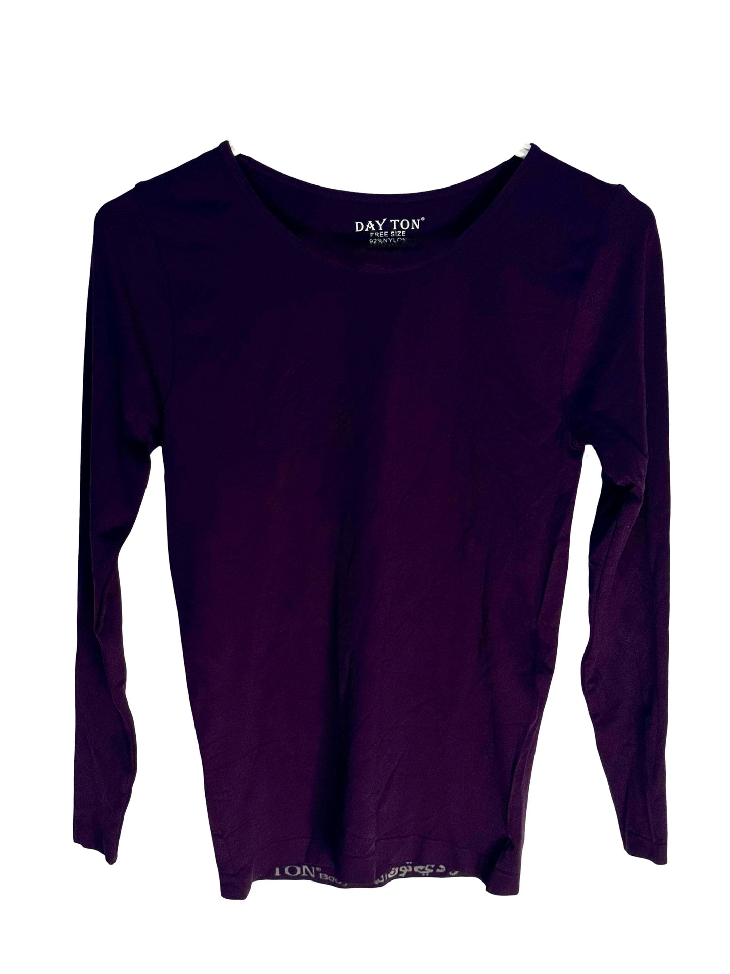 Dayton Long Sleeve Basic Top - OS (New with Tags)