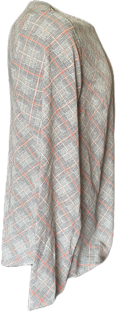 Elegant Plaid Top