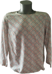 Elegant Plaid Top